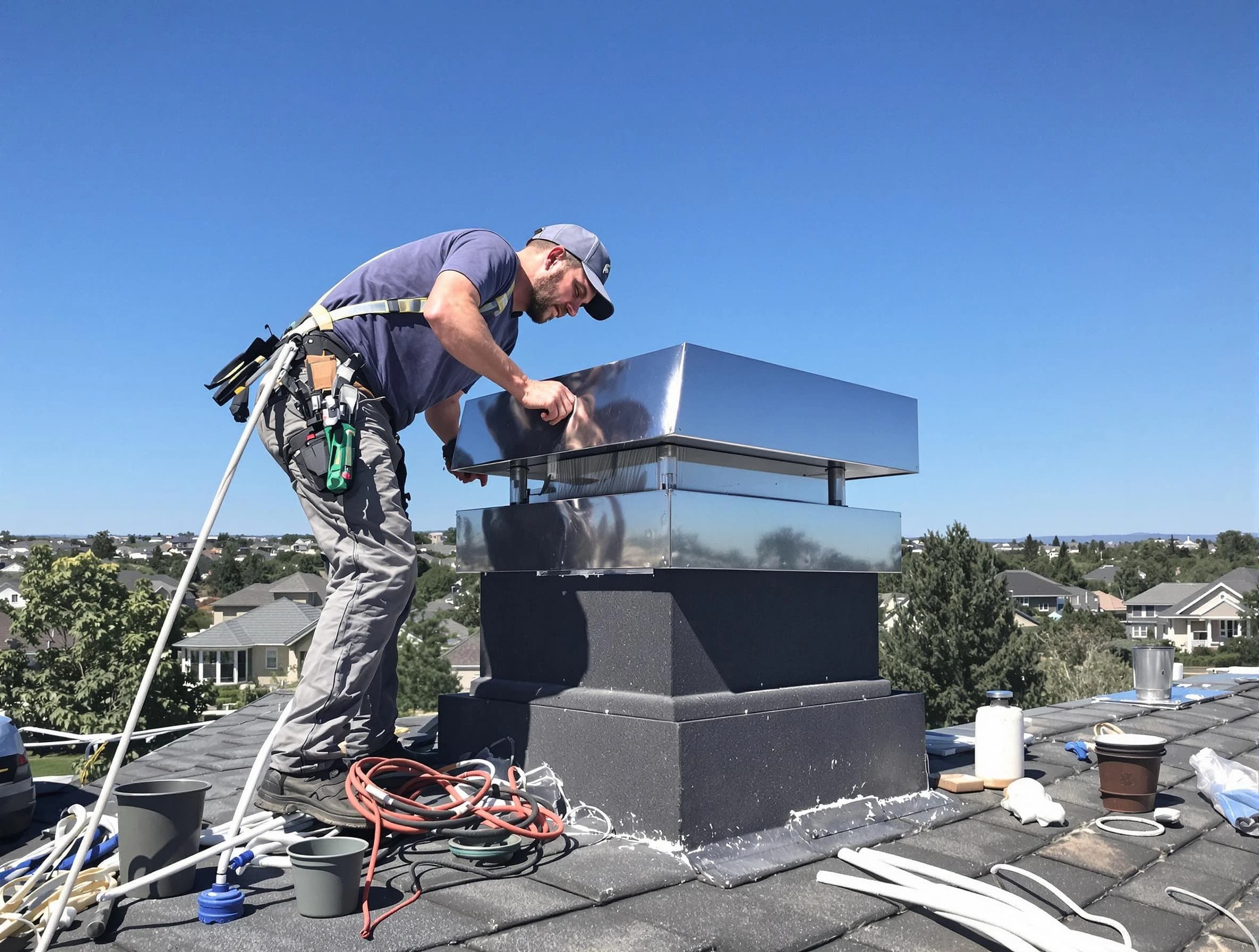 Chimney Cap Services service in West Windsor, NJ