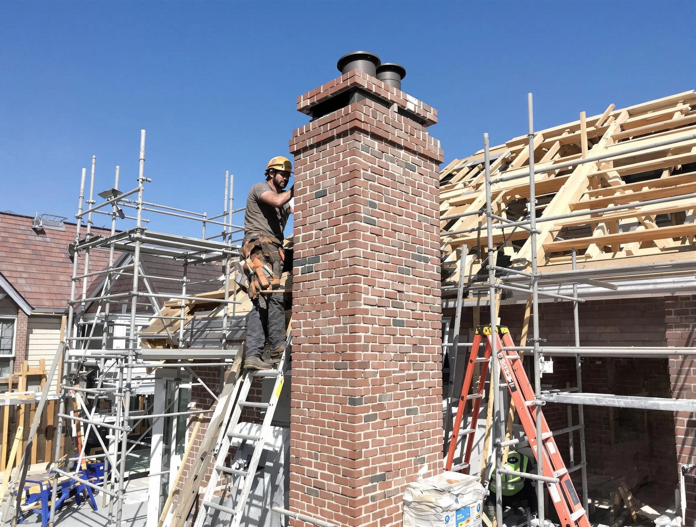 New chimney installation completed by West Windsor Chimney Sweep in West Windsor, NJ