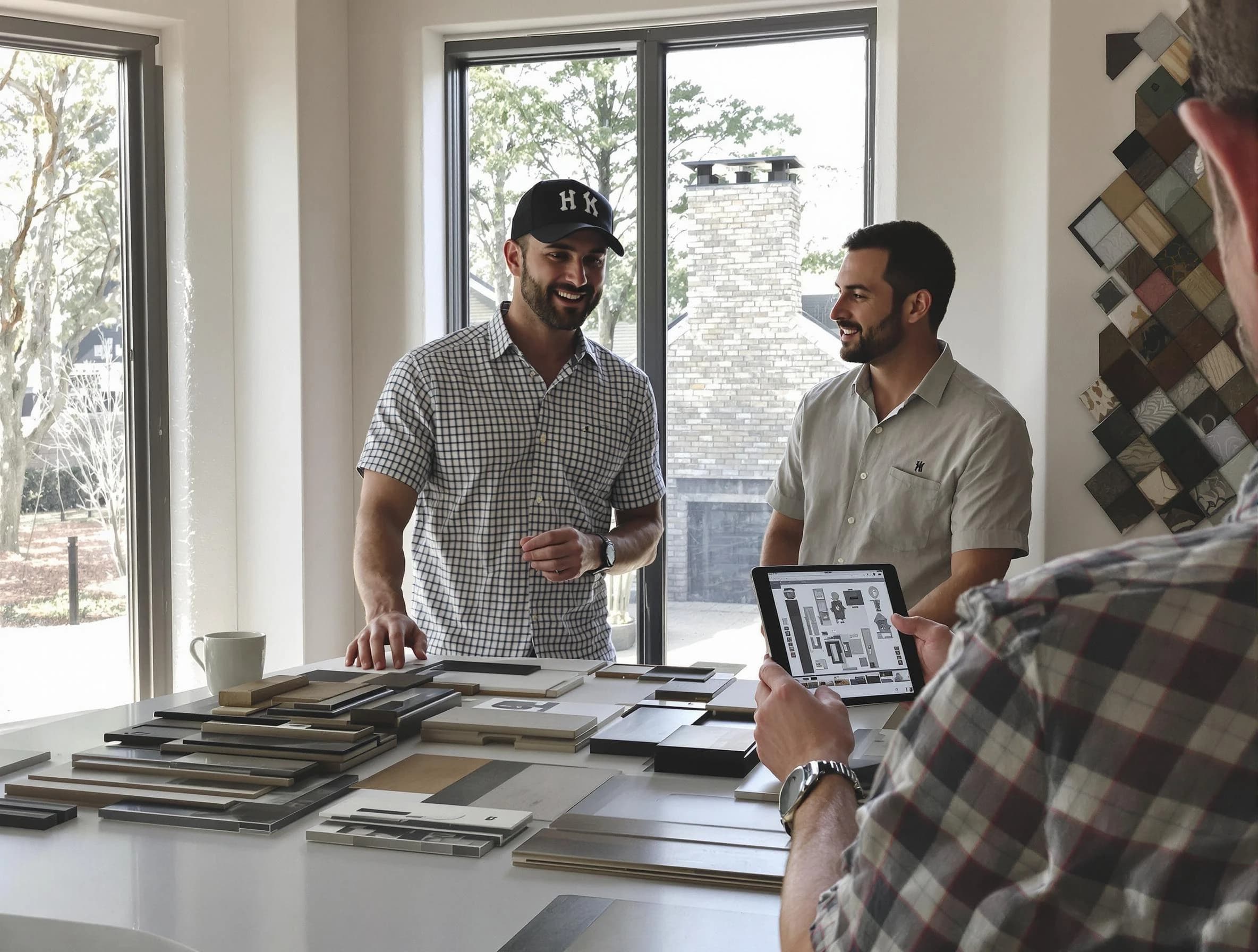 West Windsor Chimney Sweep remodeling a chimney and fireplace in West Windsor, NJ