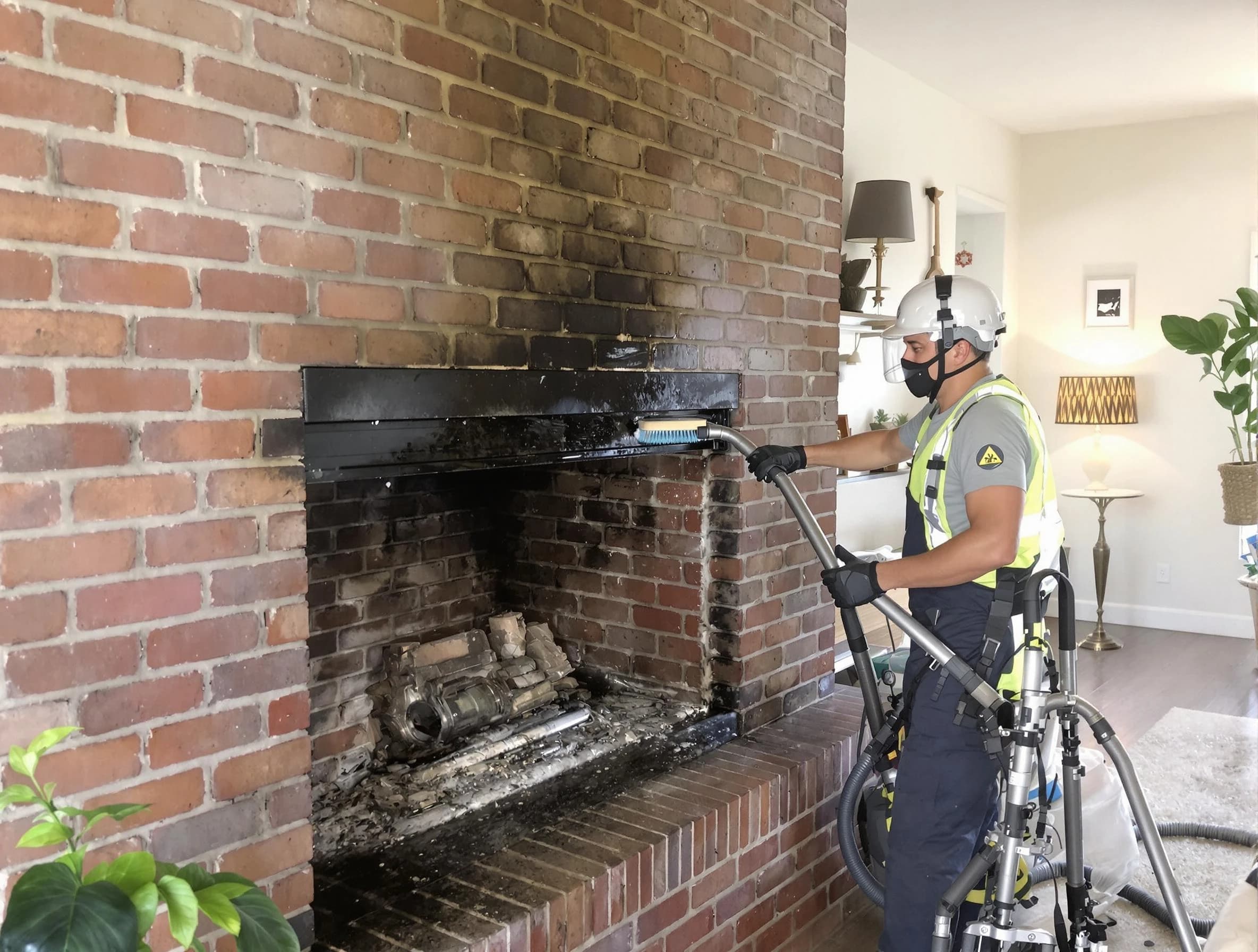 West Windsor Chimney Sweep providing fireplace cleaning services in West Windsor, NJ